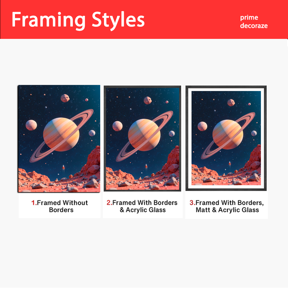 Mercury Planet | Poster Wall Art | Single Panel