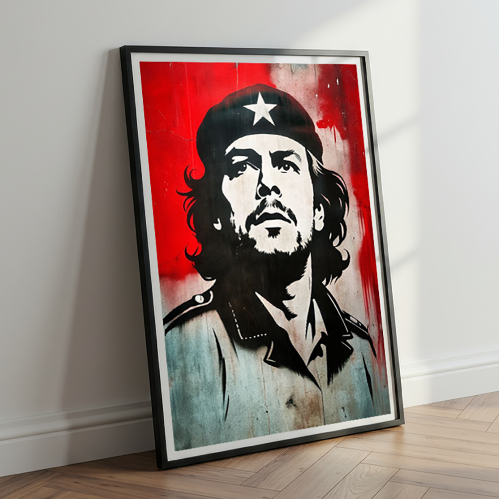 Che Guevara | Figure Poster Wall Art | Single Panel