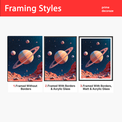 Mercury Planet | Poster Wall Art | Single Panel