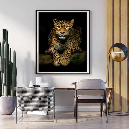 Tiger Portrait | Animal Wall Art | Single Panel