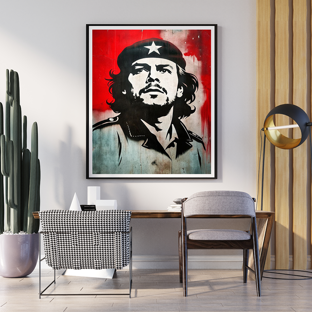 Che Guevara | Figure Poster Wall Art | Single Panel