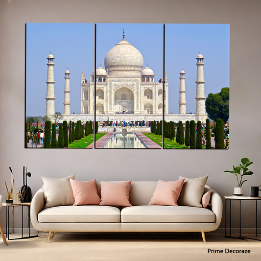 Taj Mahal | Architecture Wall Art | 3 Panels