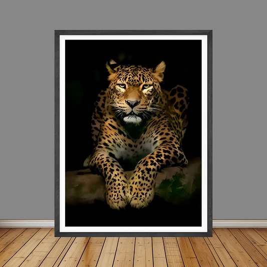 Tiger Portrait | Animal Wall Art | Single Panel