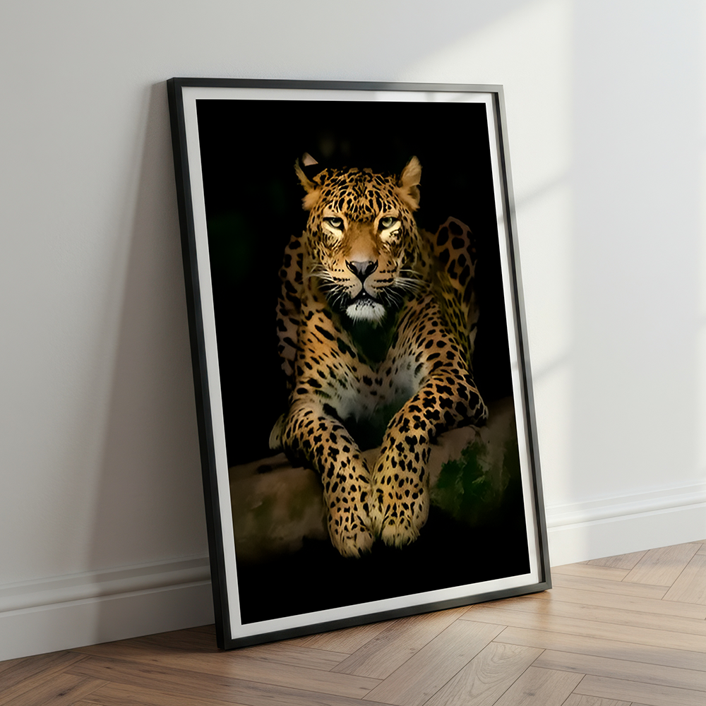 Tiger Portrait | Animal Wall Art | Single Panel